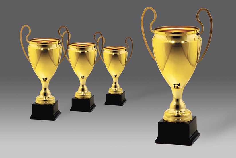 puchar G25135 4, &oslash;20, h.53 puchary statuetki medale