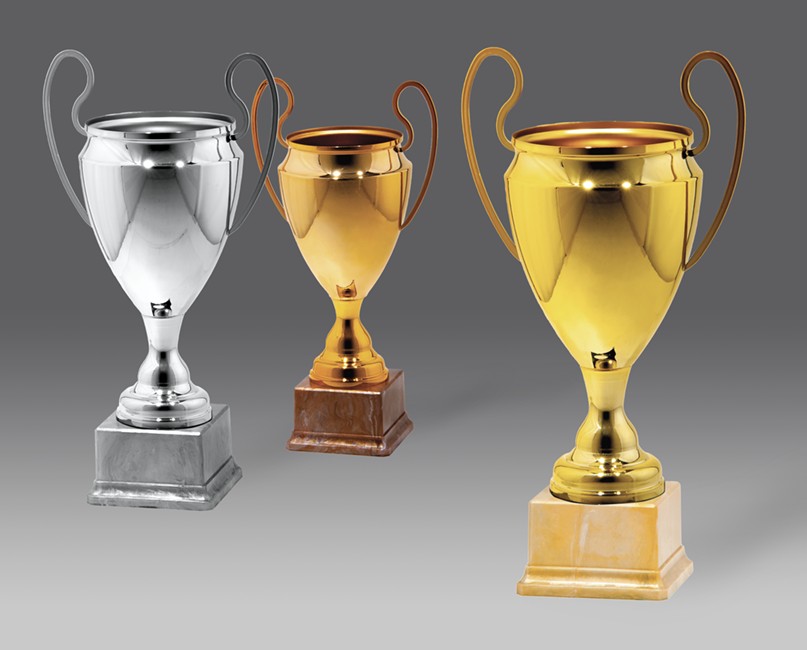 puchar G25136 3, &oslash;14, h.38 puchary statuetki medale